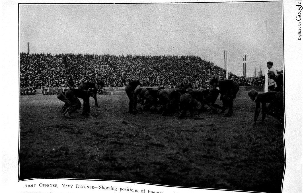 Army vs. Navy, undated photo published in 1905 book.
