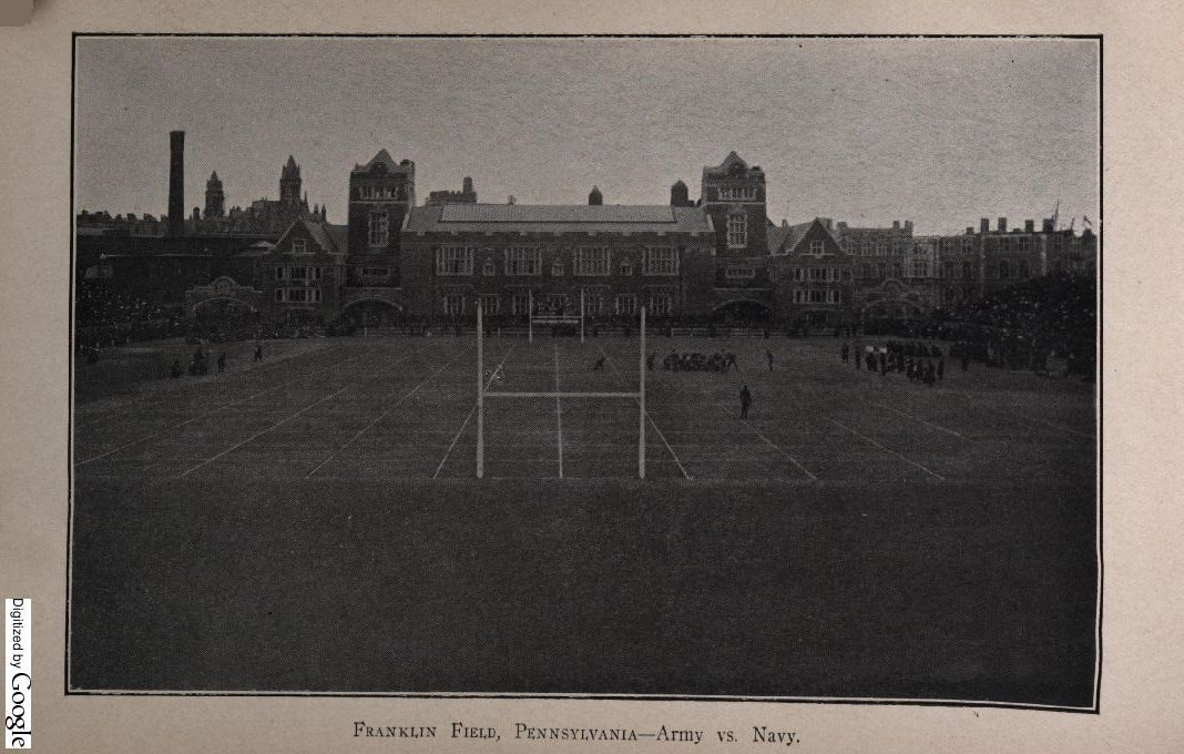 Franklin Field, Pennsylvania - Army vs. Navy, undated photo from 1905 publication.