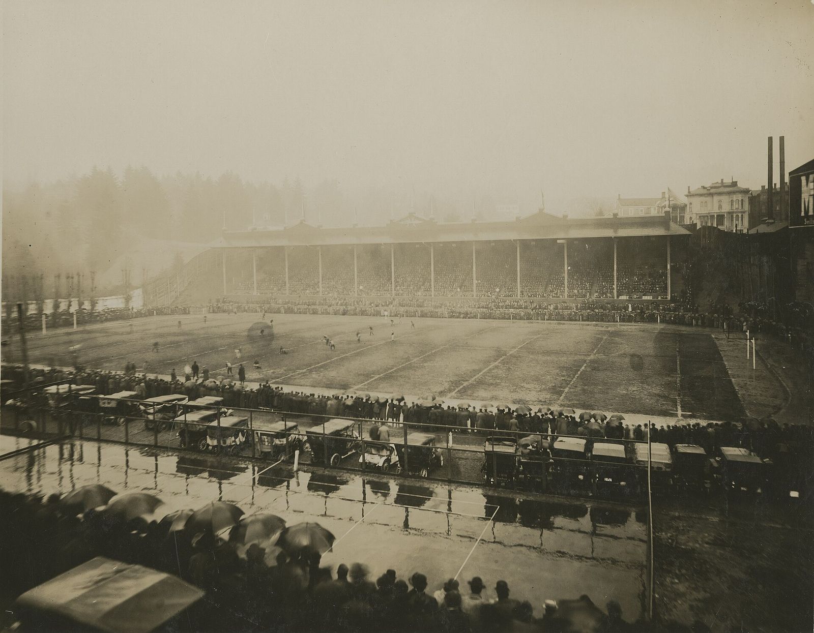 Beavers v Duck at Multomah Stadium, Portland
