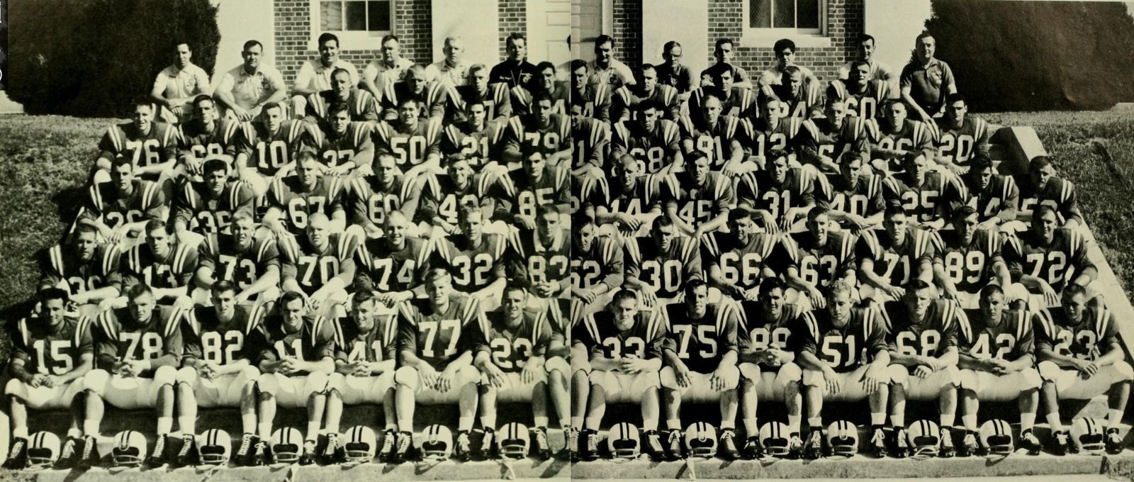 Team portrait from 1962 Terrapin yearbook