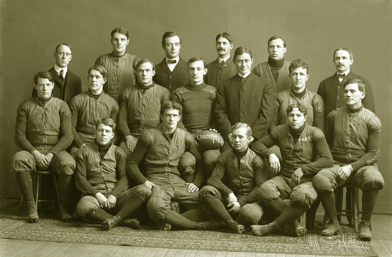 The 1903 Michigan team