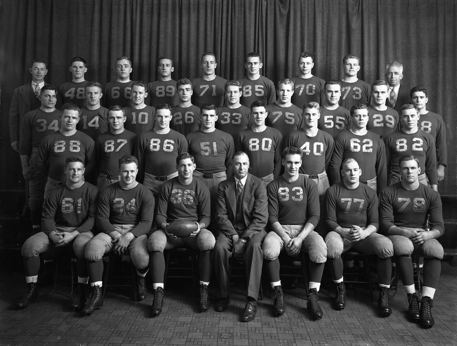 The 1943 Michigan team