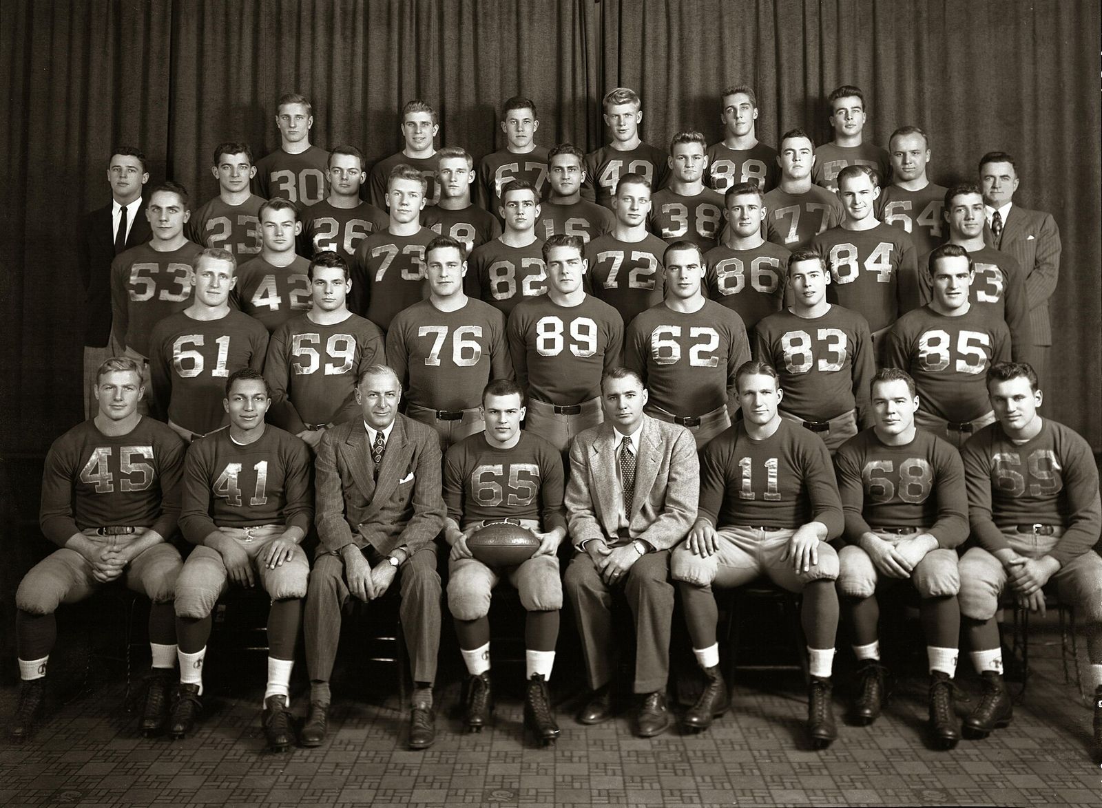 The 1948 Michigan team