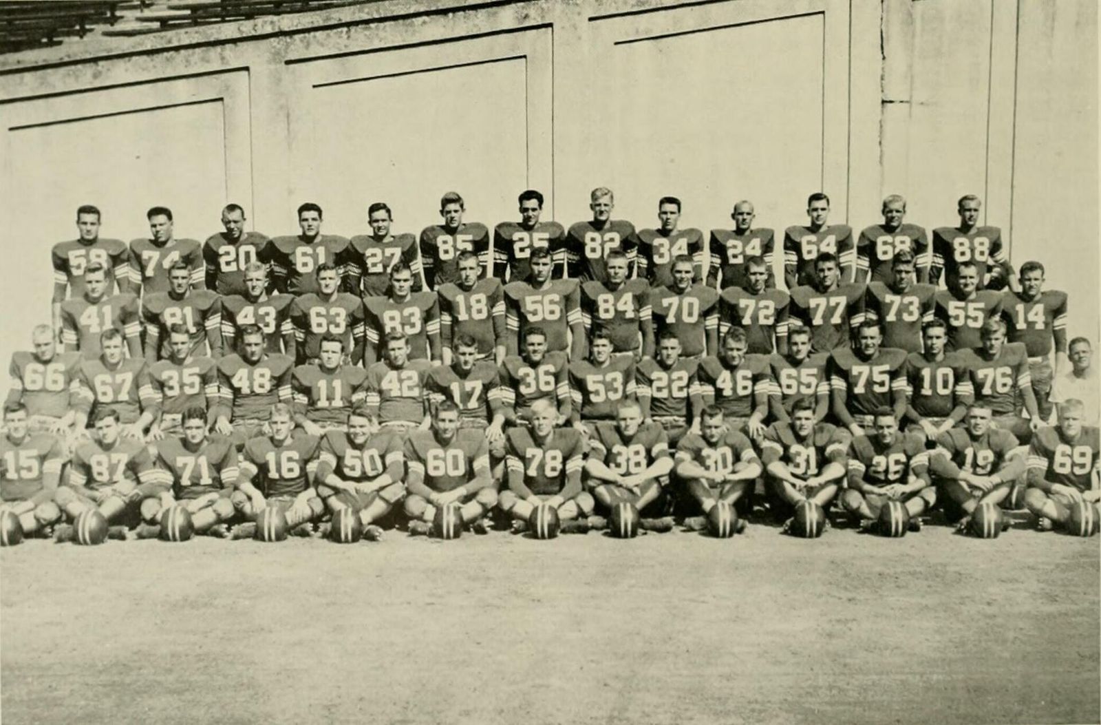 The 1954 Duke team