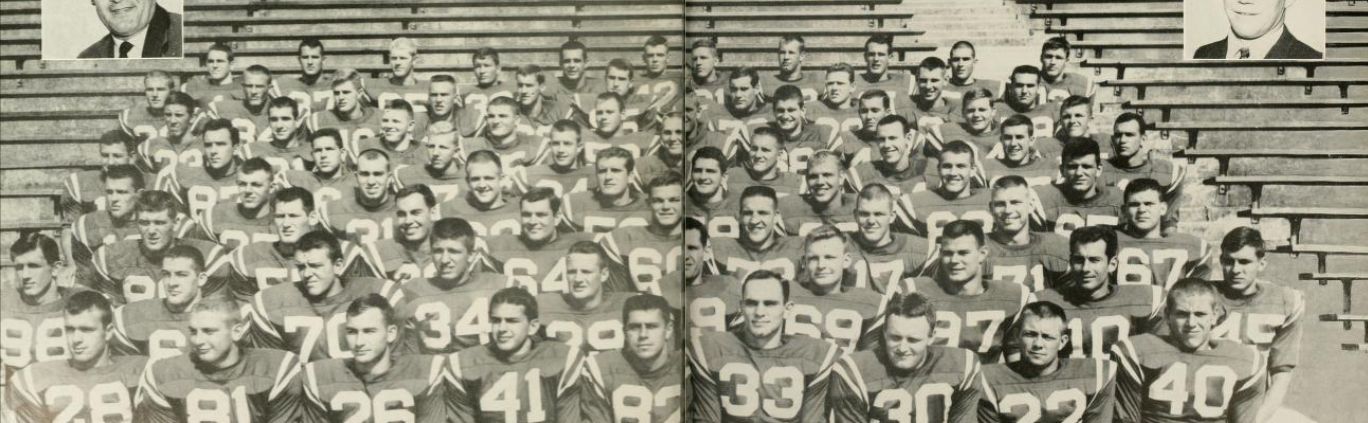 Team portrait from 1962 Chanticleer