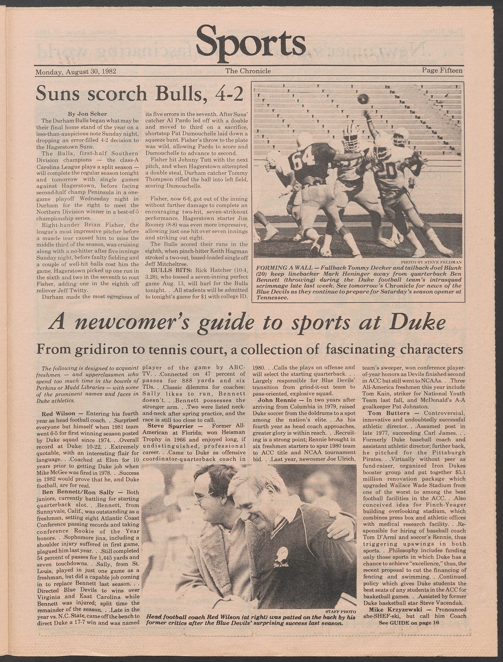 The 1981 Duke team