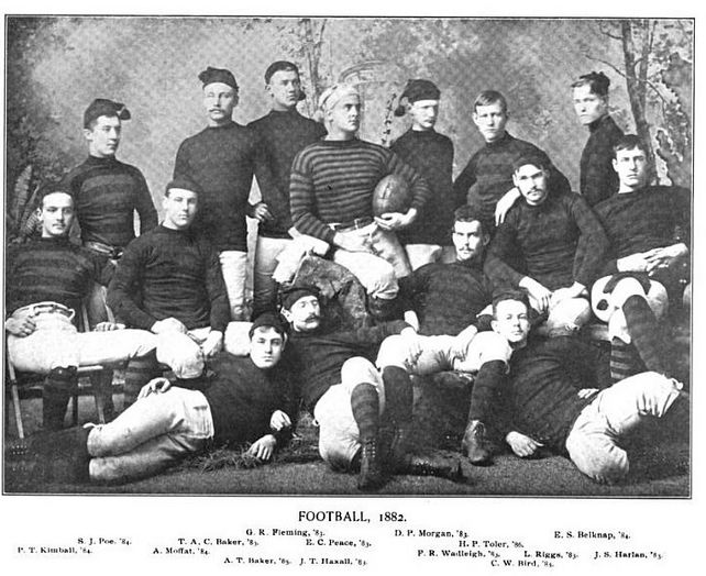 The 1882 Princeton team