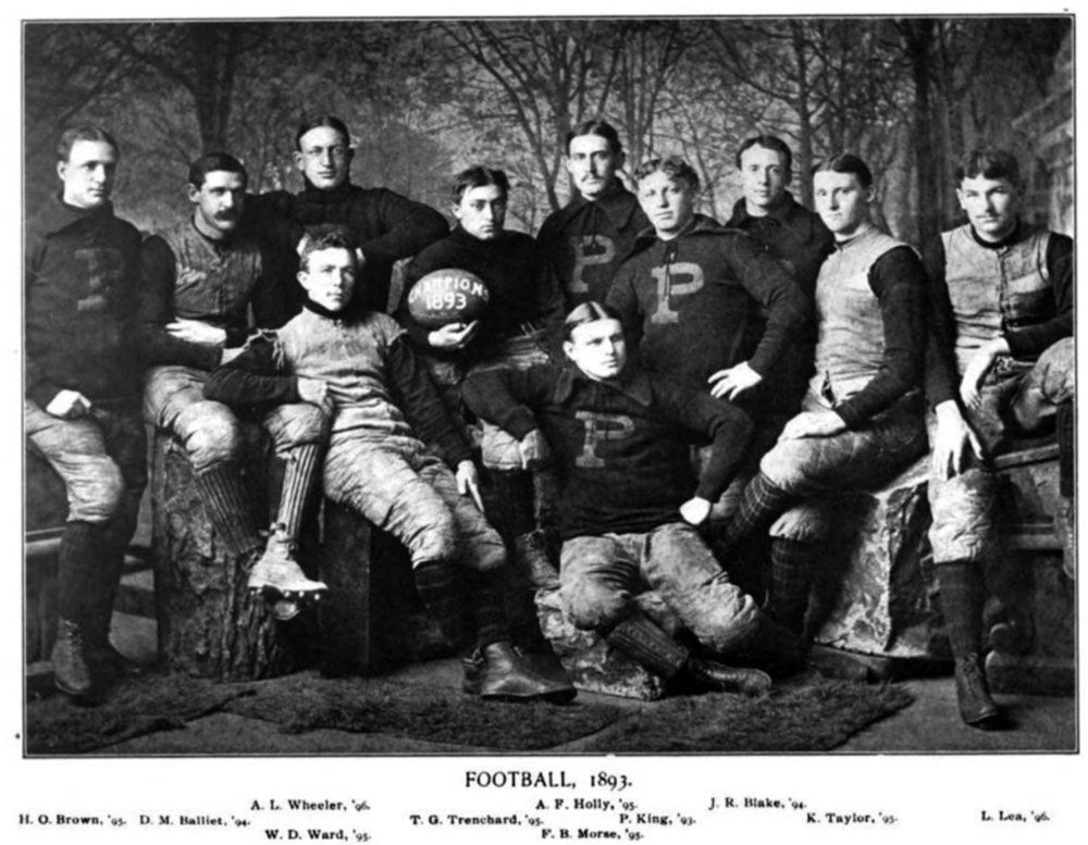 The 1893 Princeton team