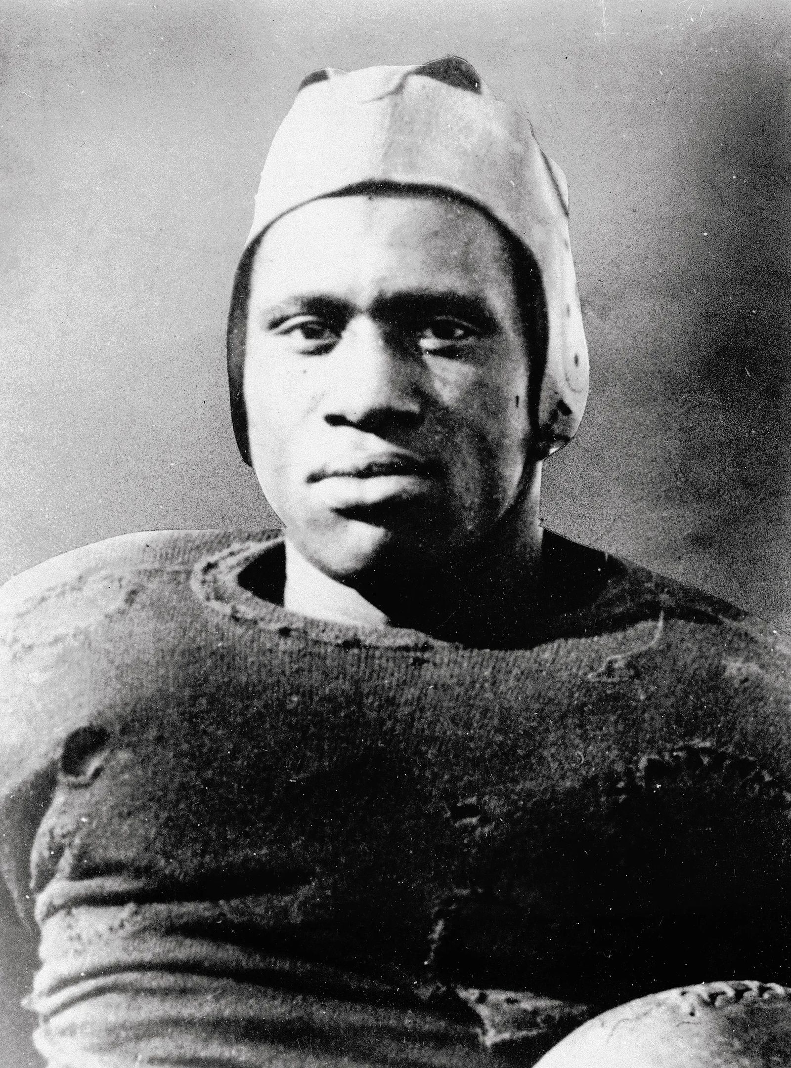 Rutgers' All-American end Paul Robeson