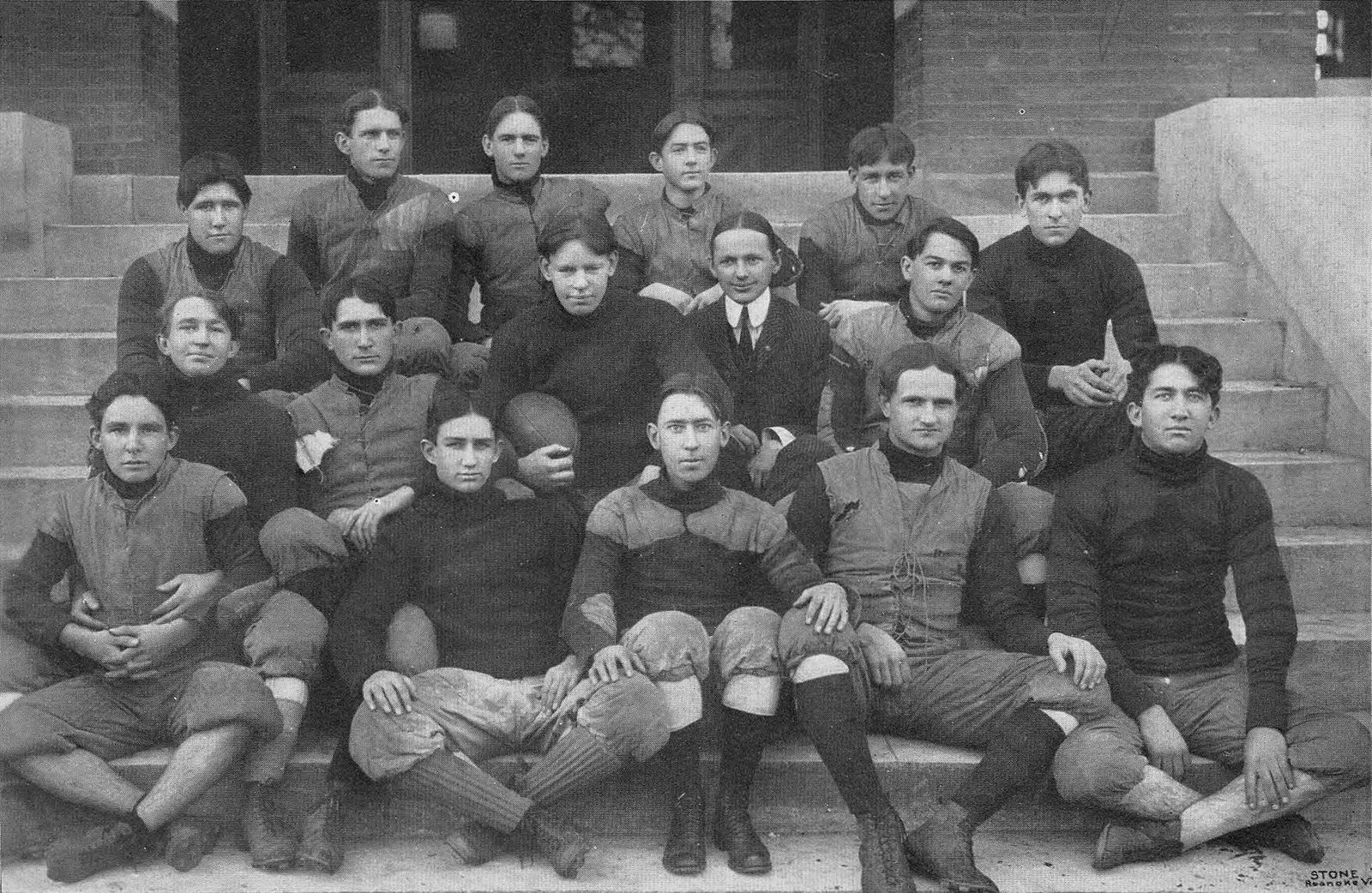 The 1903 football team of the Alabama Polytechnic Institute (now Auburn University).