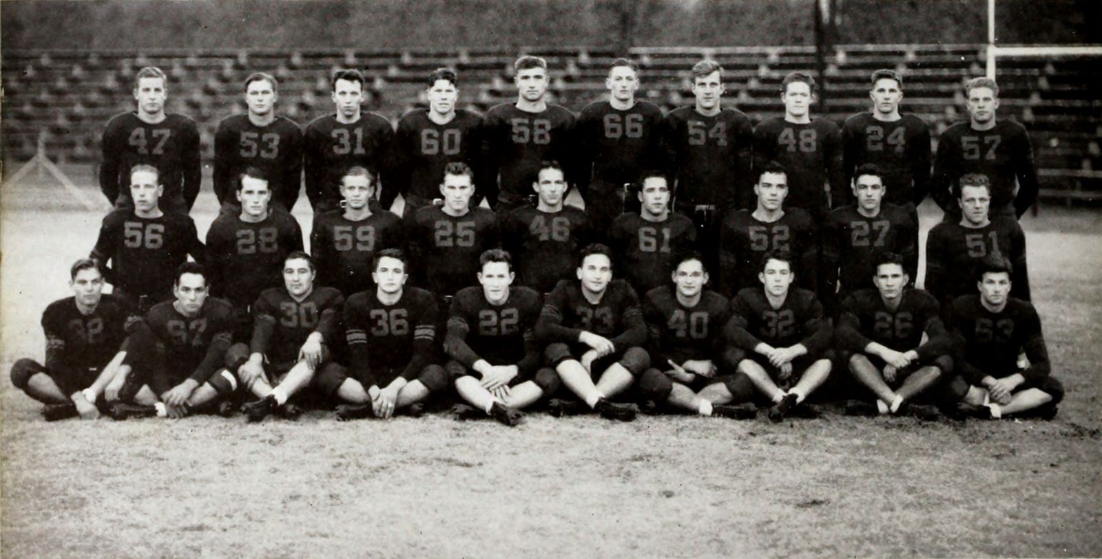 The 1939 Clemson team