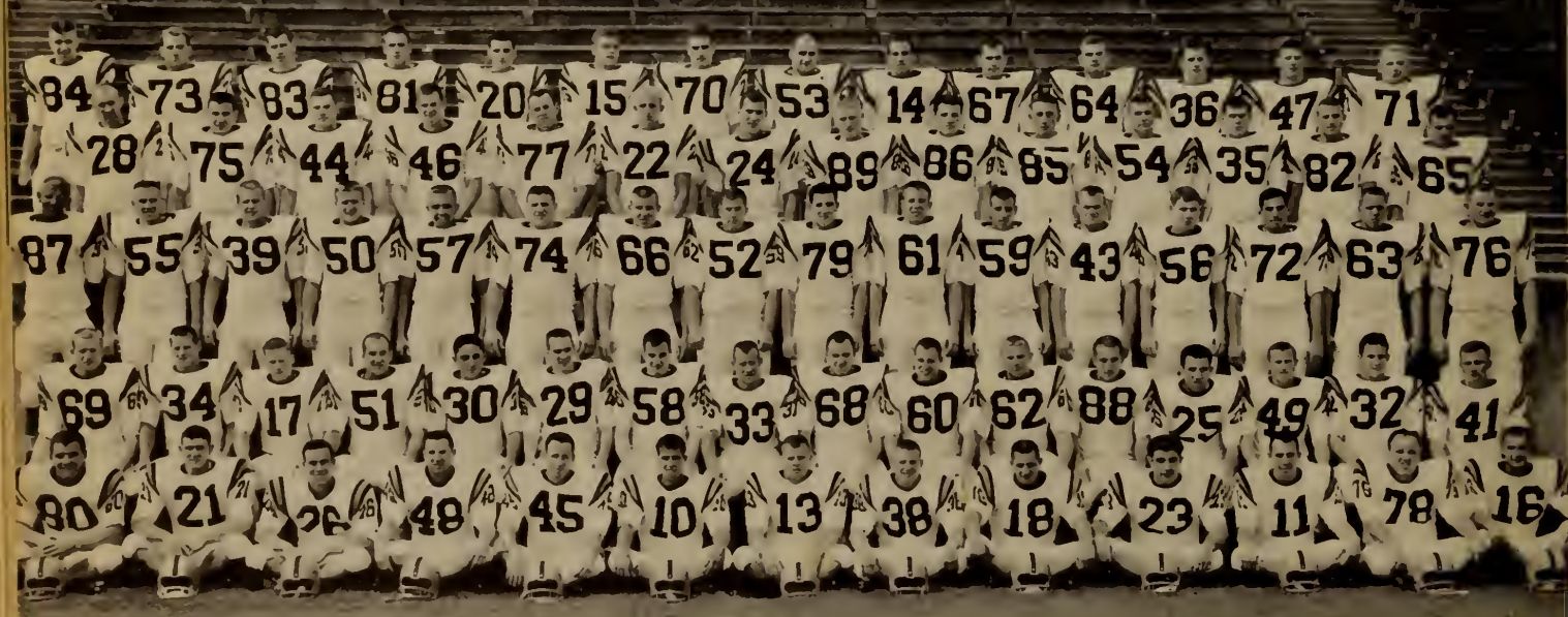 Team portrait from Taps (Clemson yearbook)