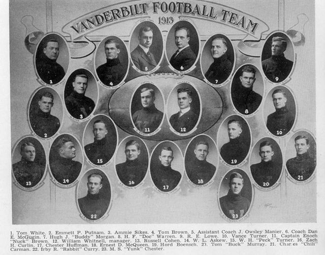 Vanderbilt, 1913