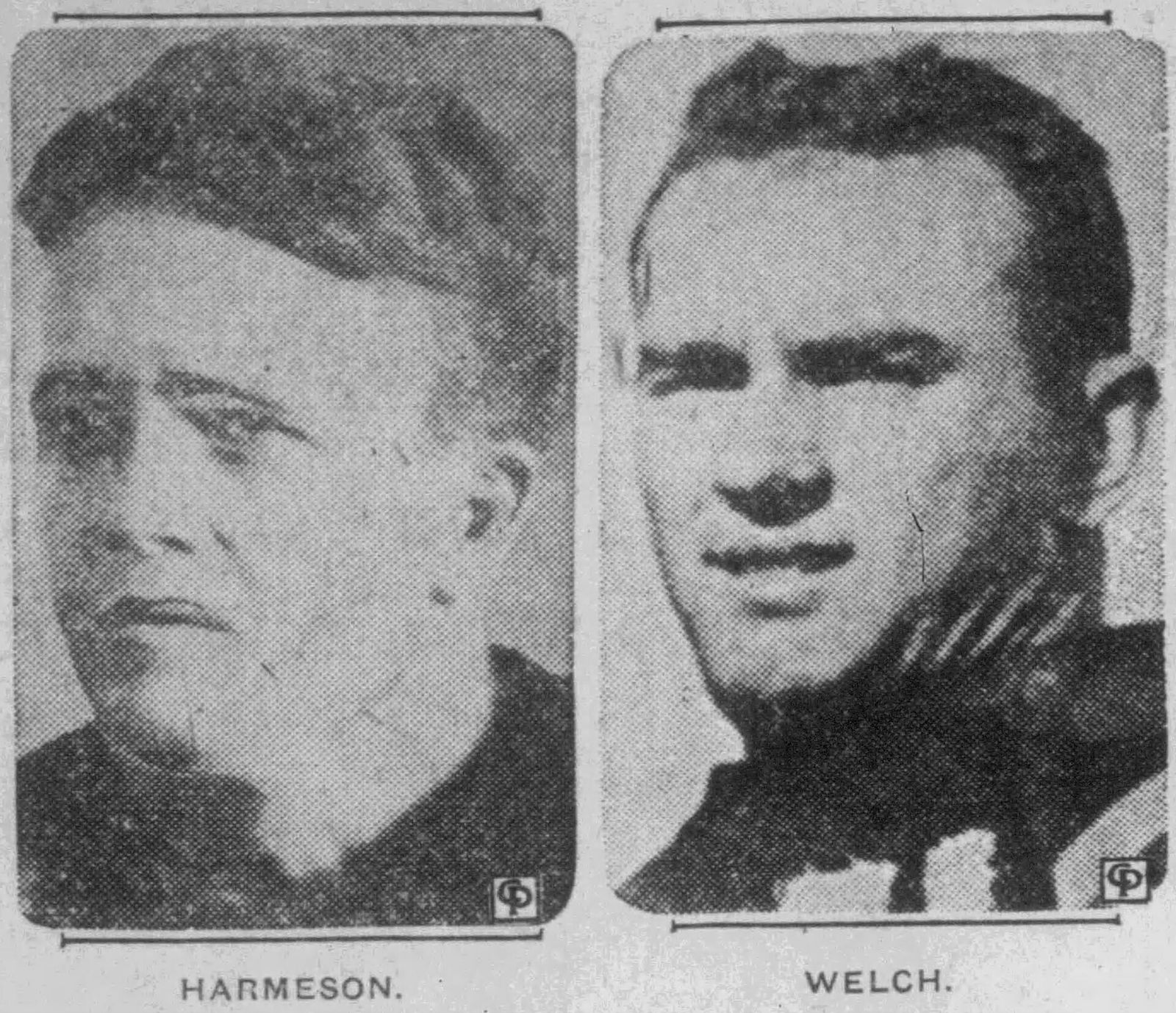 Glen Harmeson and "Pest" Welch, two of the "Four Riveters"