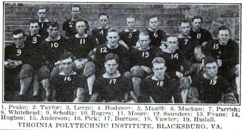 Virginia Tech, 1912