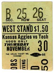 Texas Tech, 1933