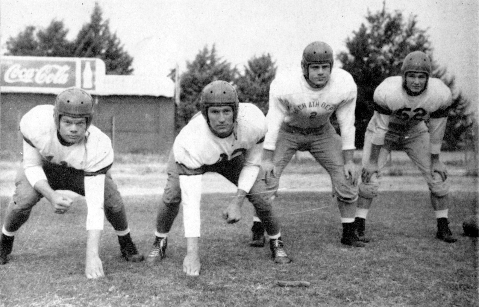 A group from the 1943 Texas Tech football team