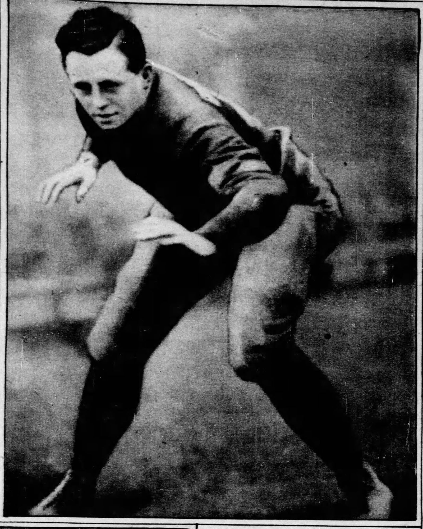 Team captain and consensus All-American Marty Below