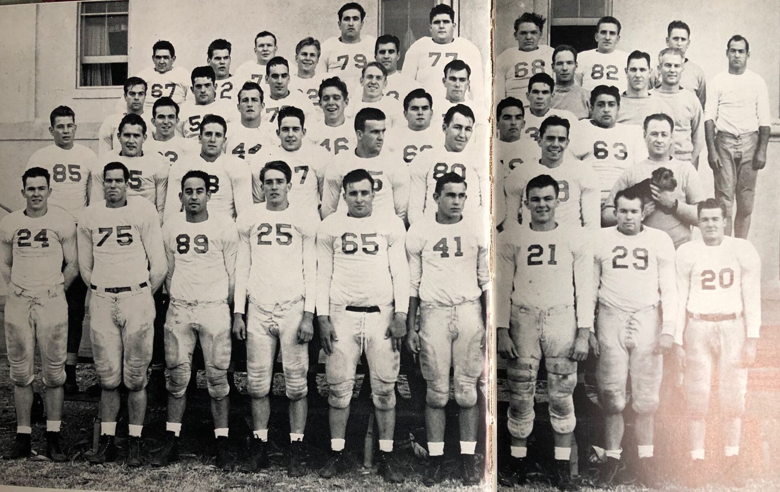 The 1945 USC team