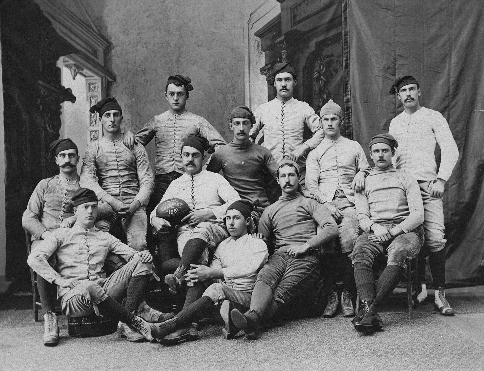 The 1881 Yale team