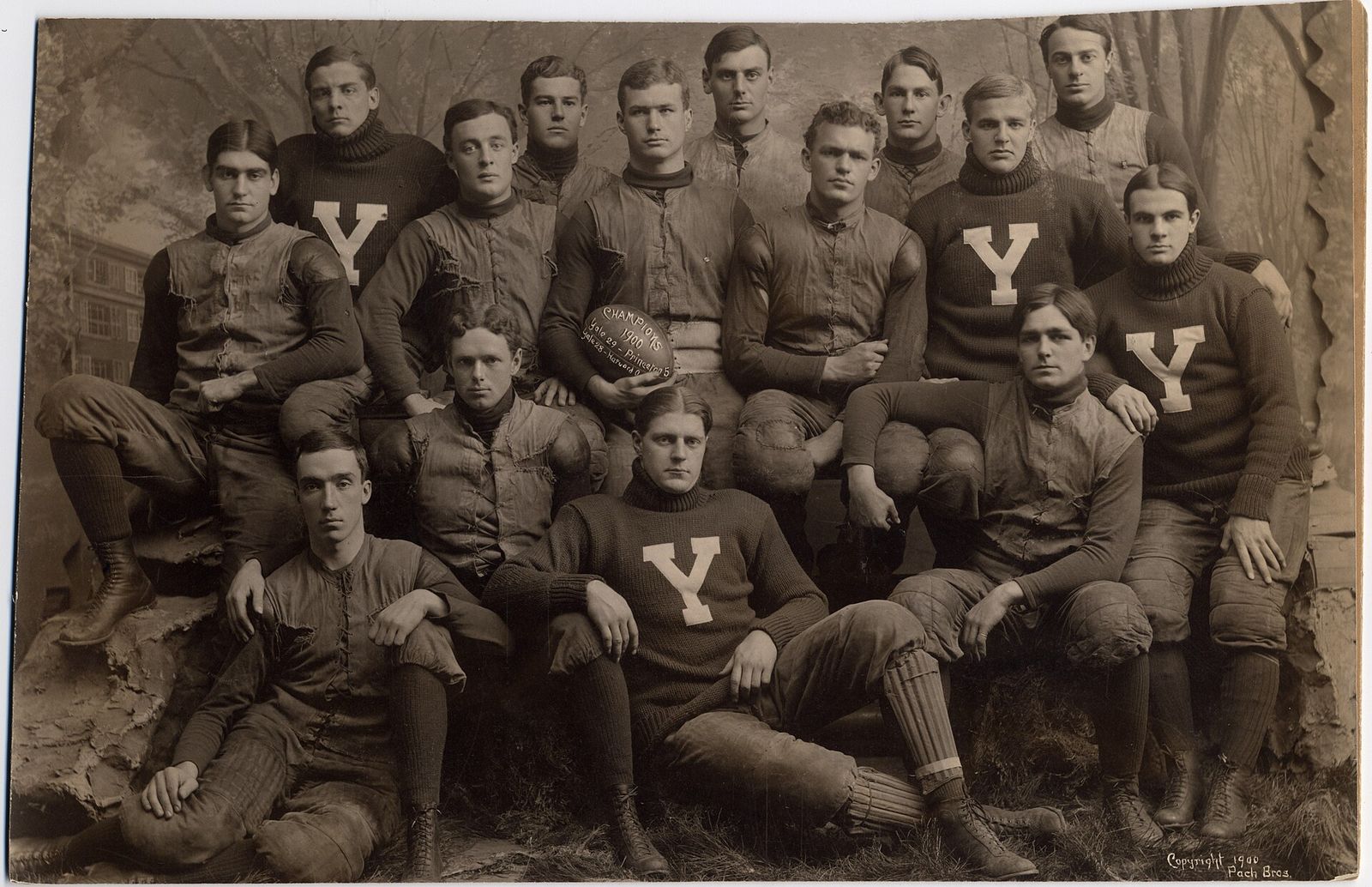 The 1900 Yale team