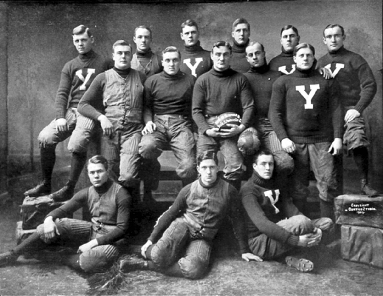 The 1904 Yale team