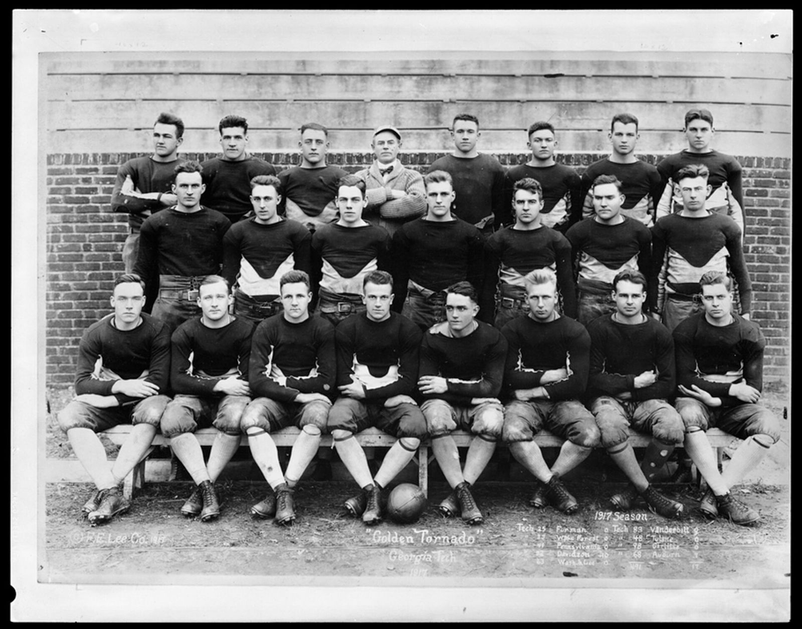 The 1917 Georgia Tech team