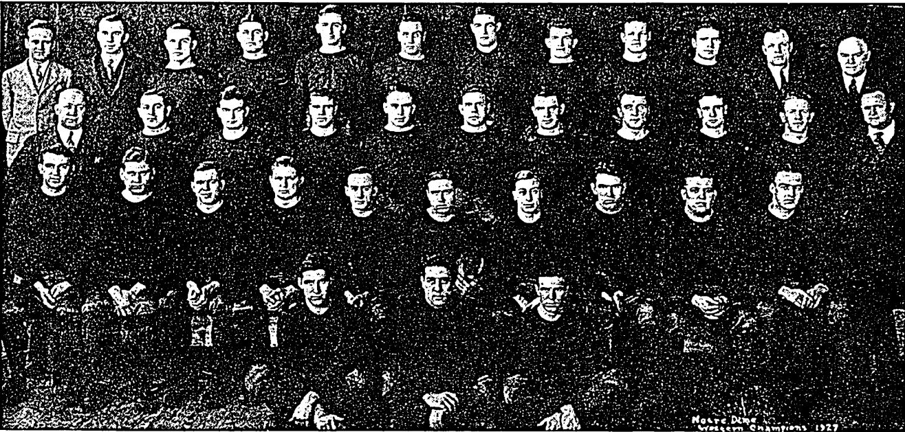 "The 1927 Varsity"