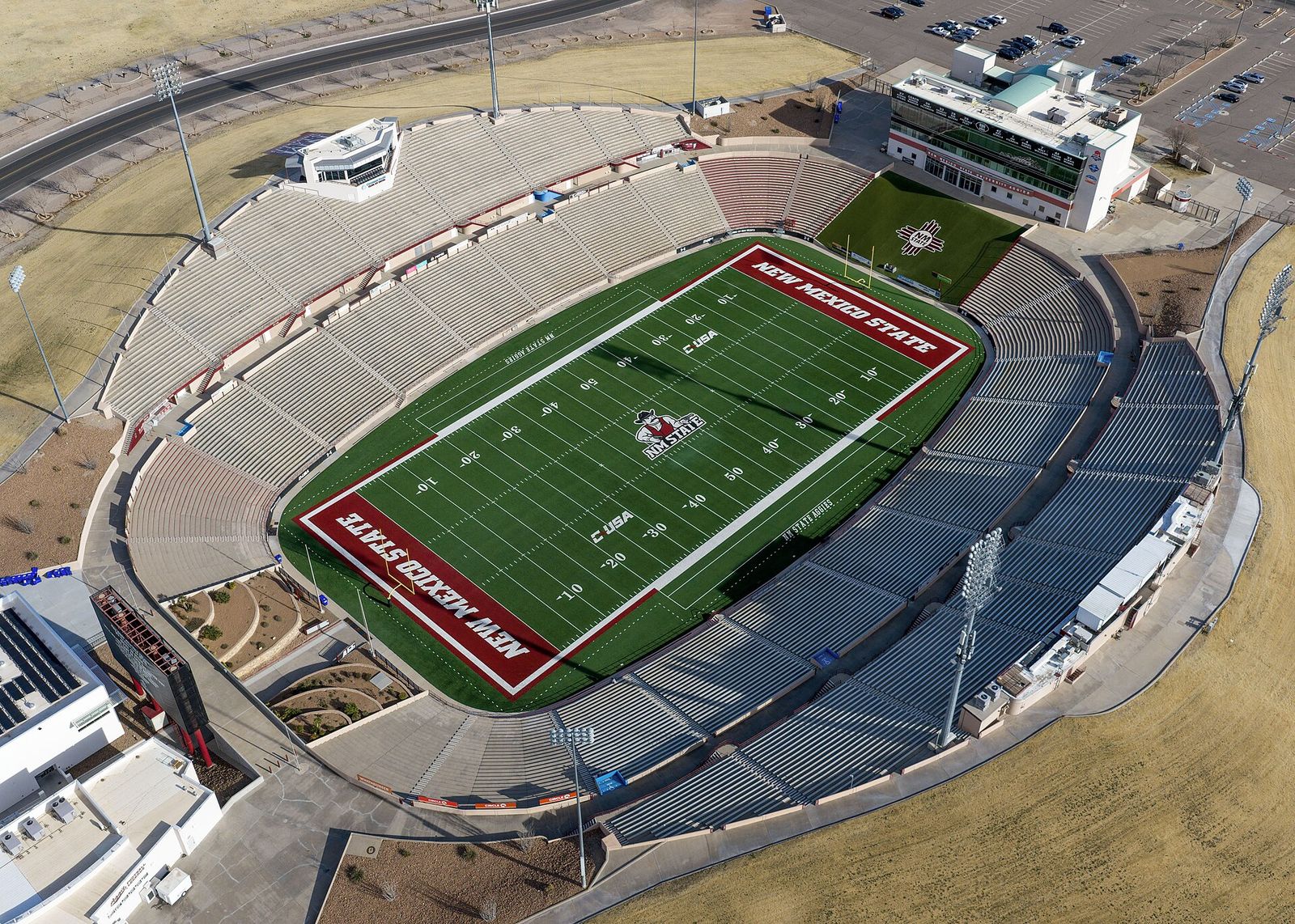 Aggie Memorial Stadium in Las Cruces