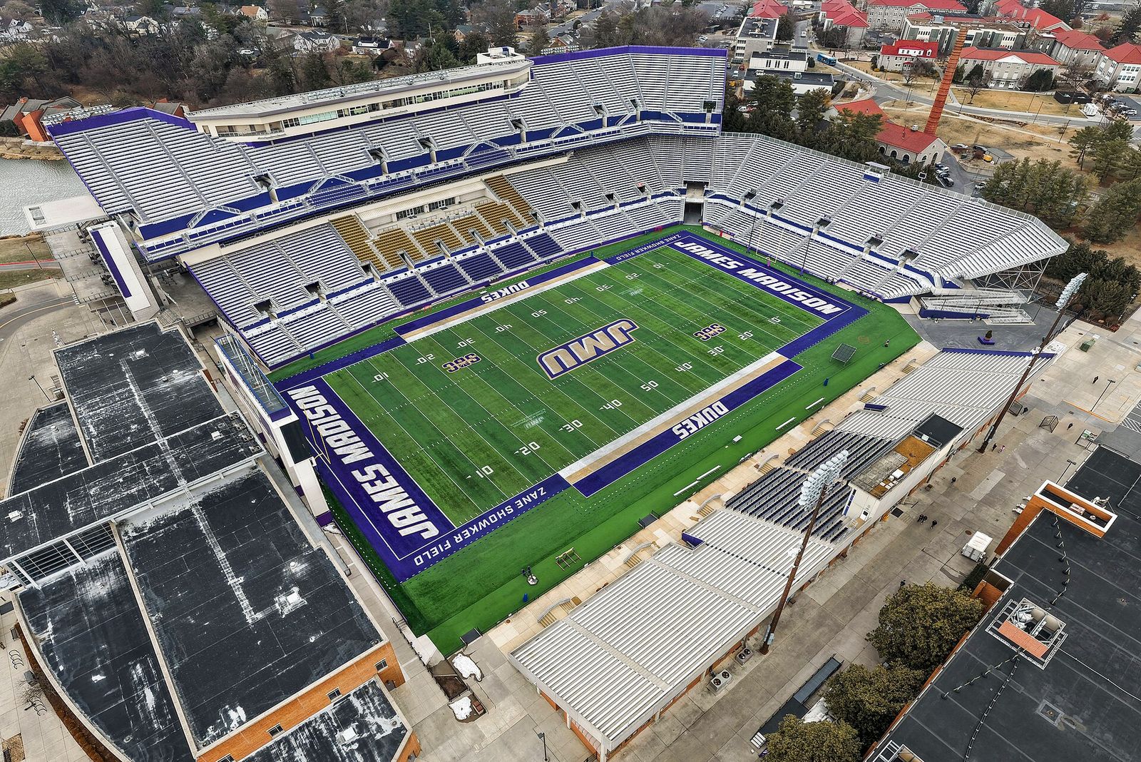 Bridgeforth Stadium in Harrisonburg, VA
