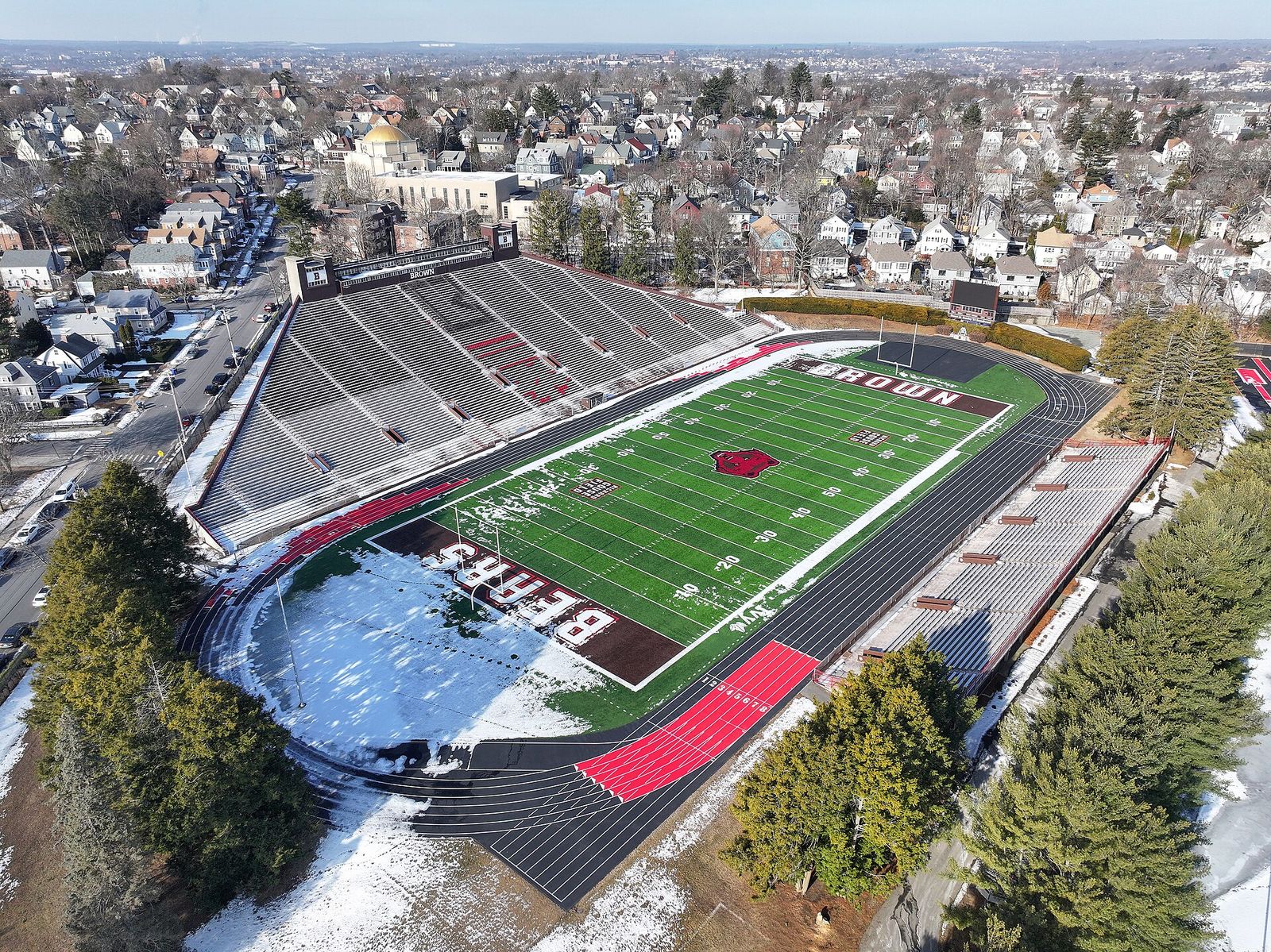 Brown Stadium in Providence