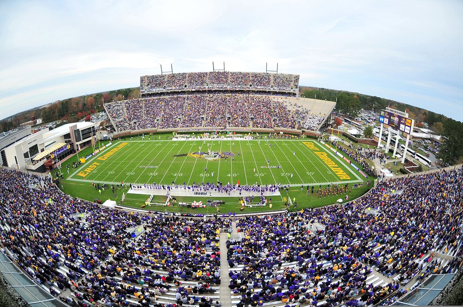 Dowdy-Ficklen Stadium in Greenville