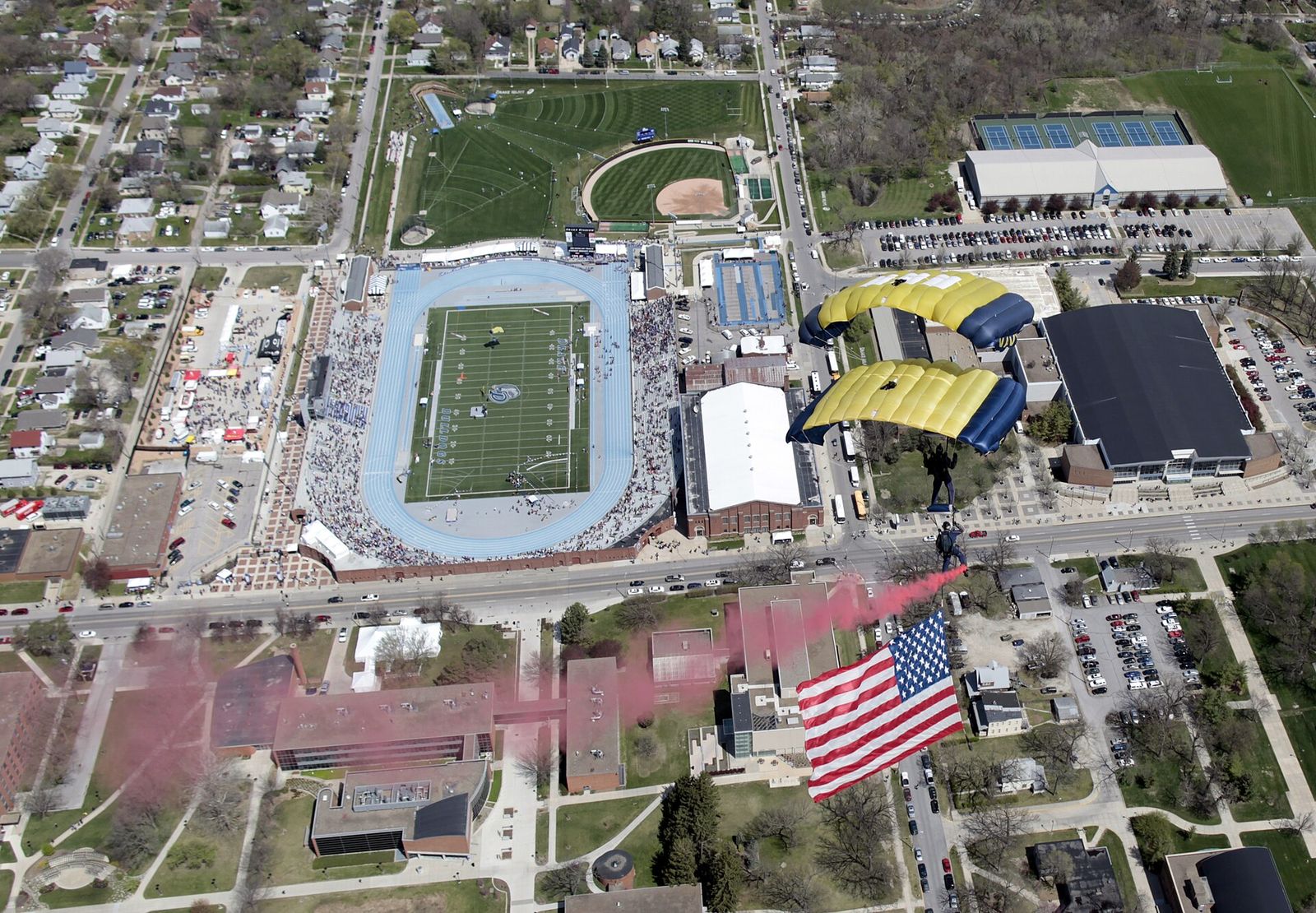 Drake Stadium in Des Moines
