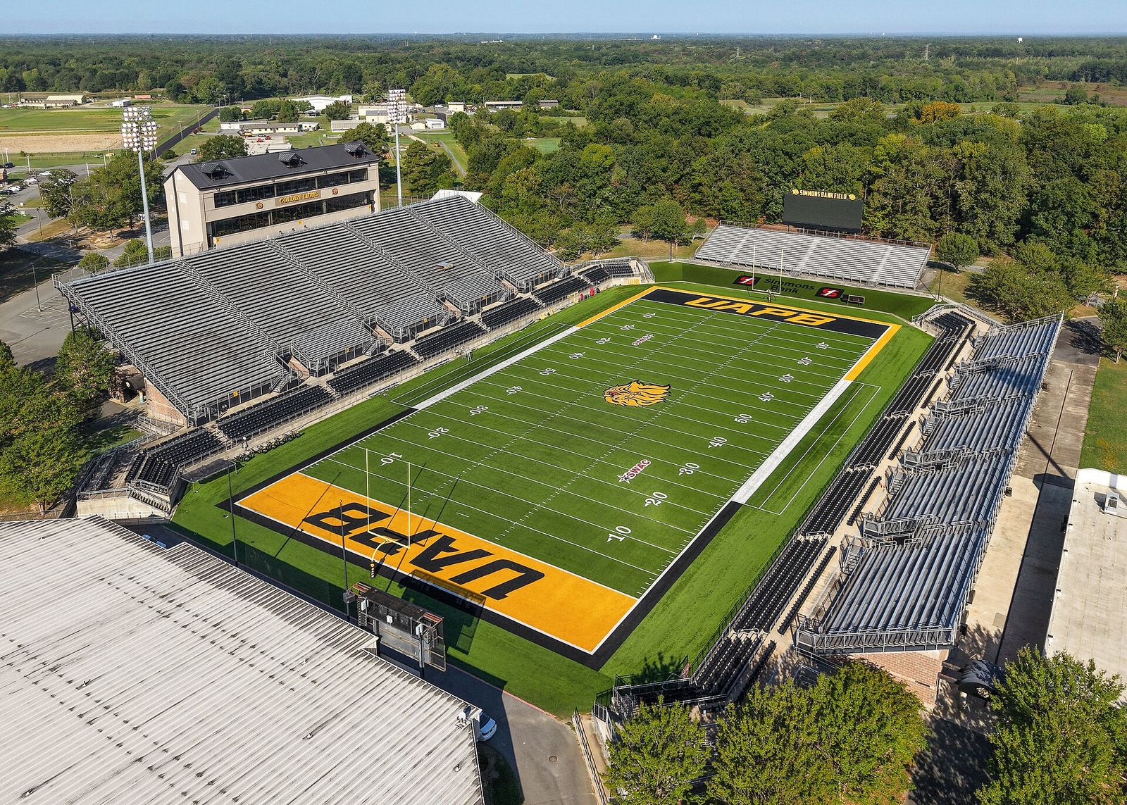 Golden Lion Stadium in Pine Bluff