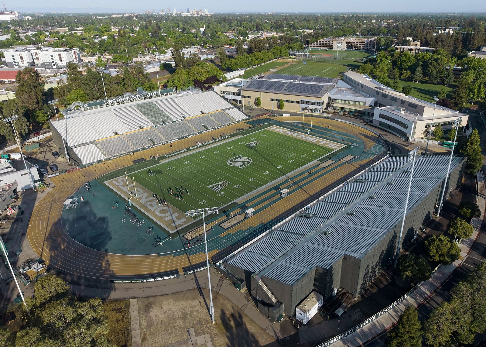 Hornet Stadium in Sacramento
