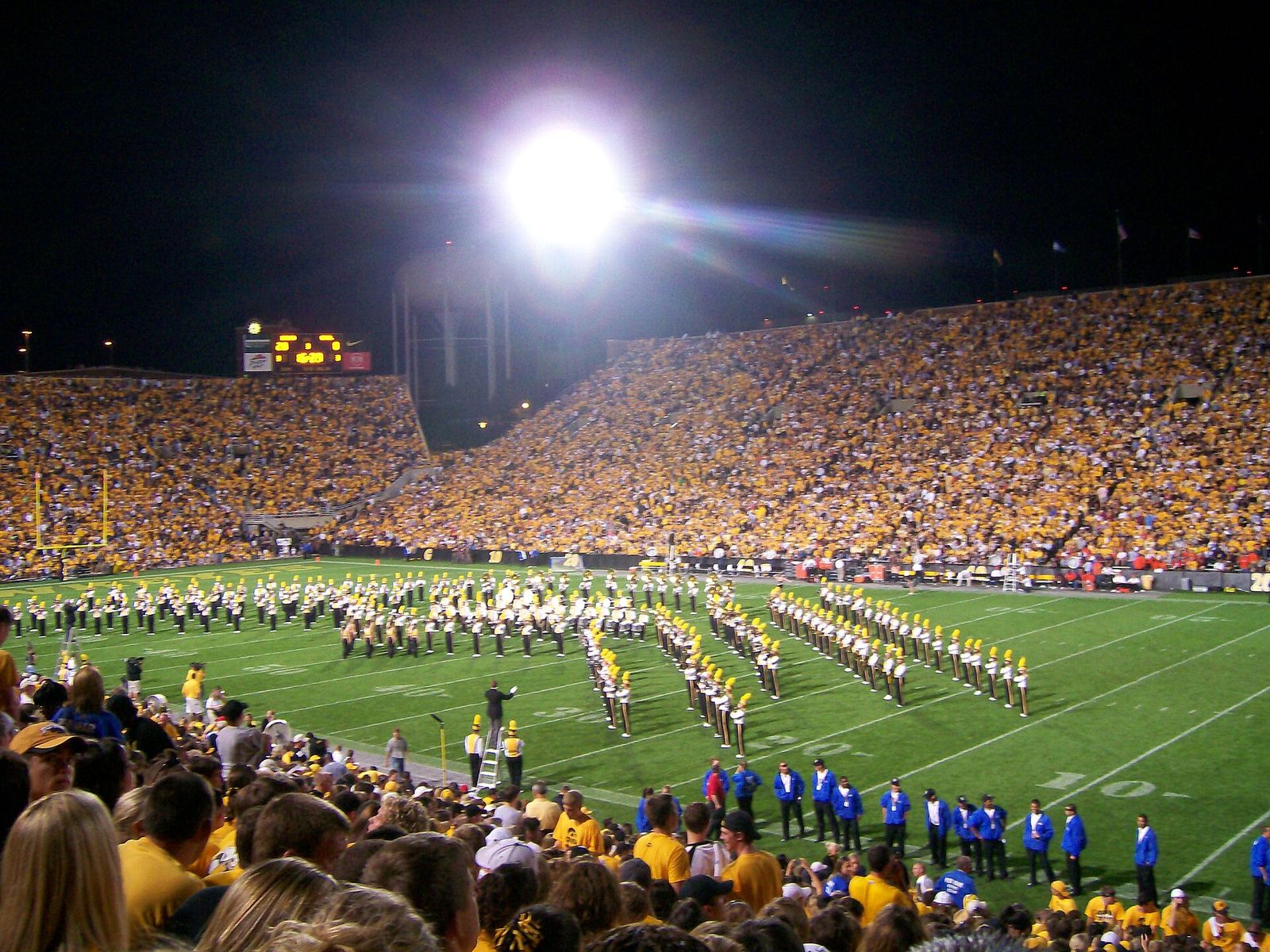 Kinnick Stadium in Iowa City
