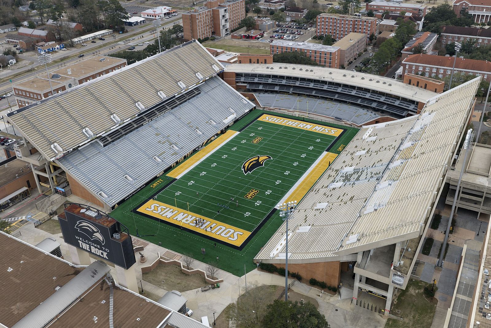 M. M. Roberts Stadium in Hattiesburg, MS