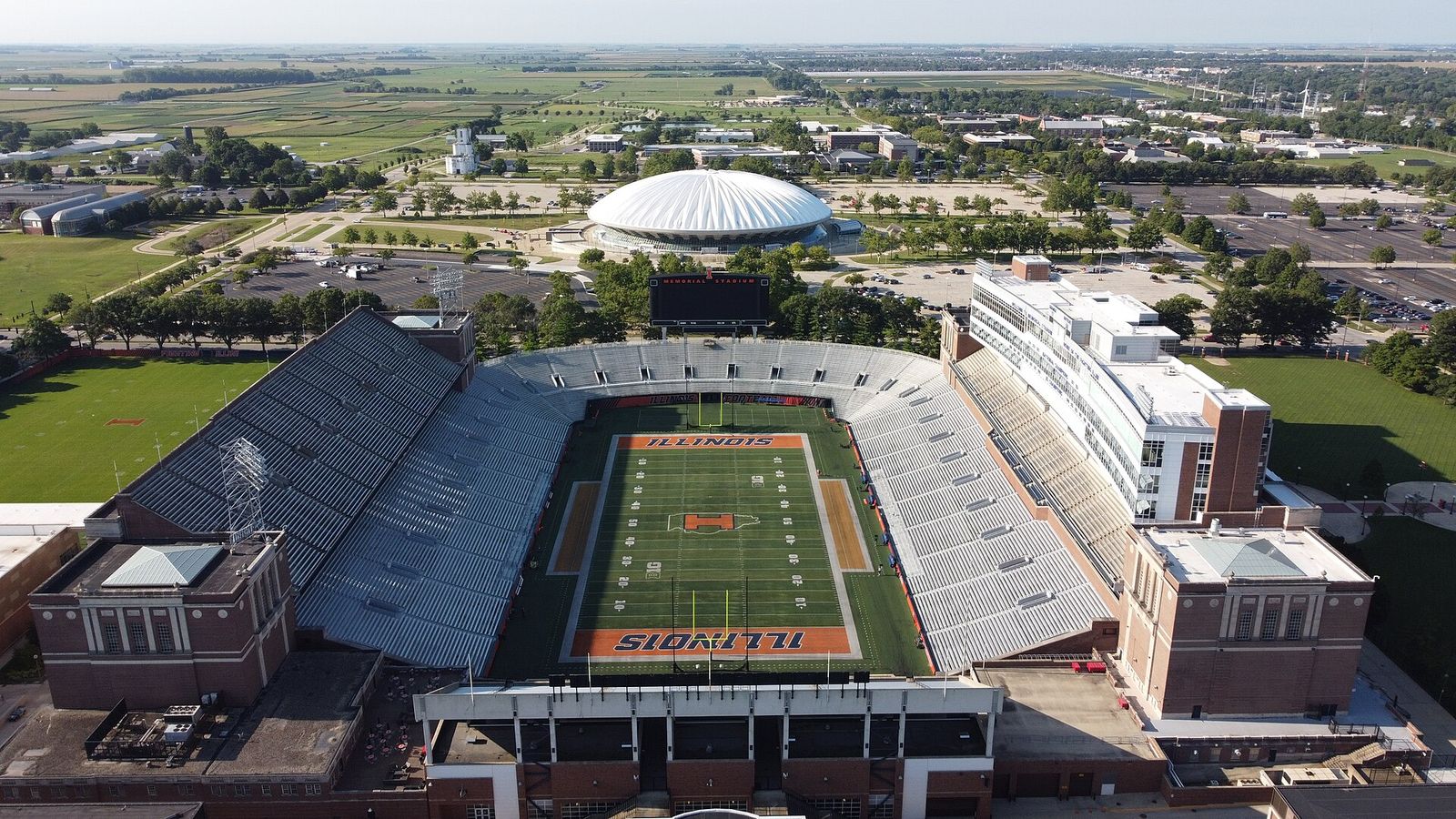 Memorial Stadium (Champaign, IL) in Champaign