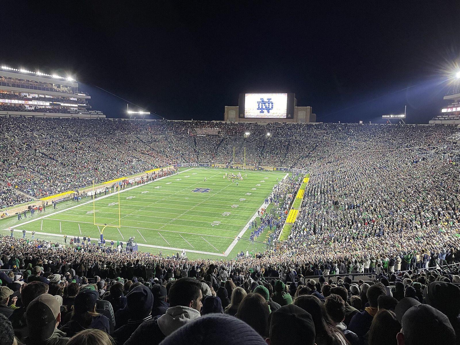 Notre Dame Stadium in Notre Dame