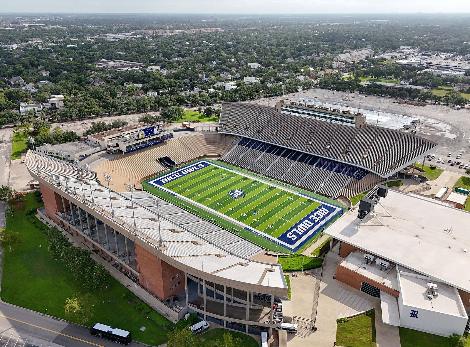 Rice Stadium in Houston