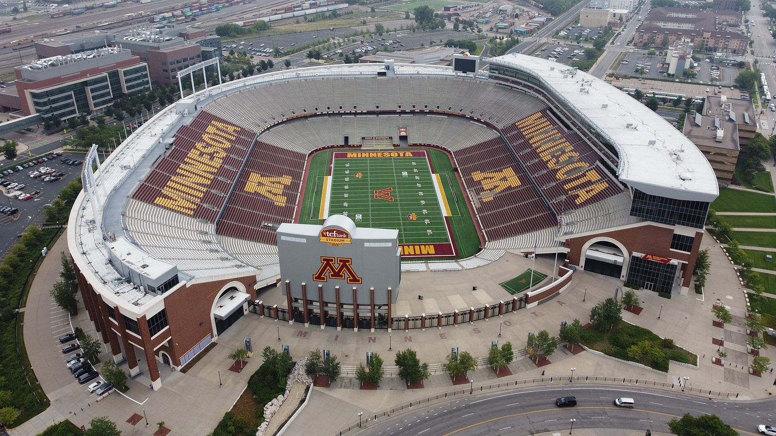 Huntington Bank Stadium in Minneapolis