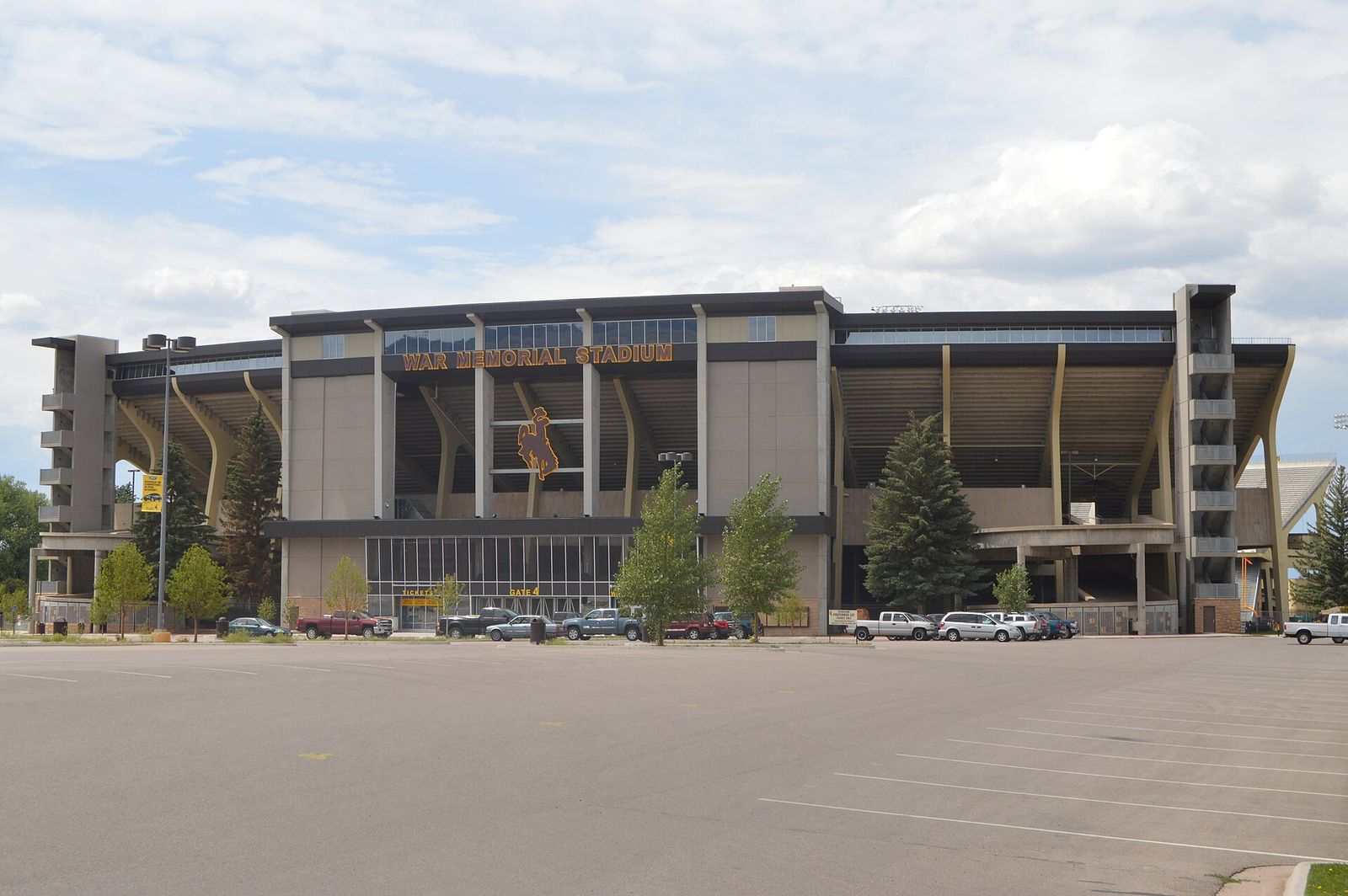 War Memorial Stadium in Laramie