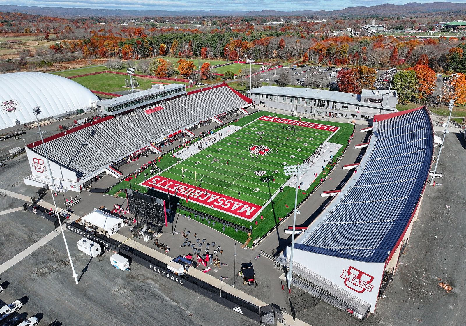 Warren McGuirk Alumni Stadium in Hadley, MA