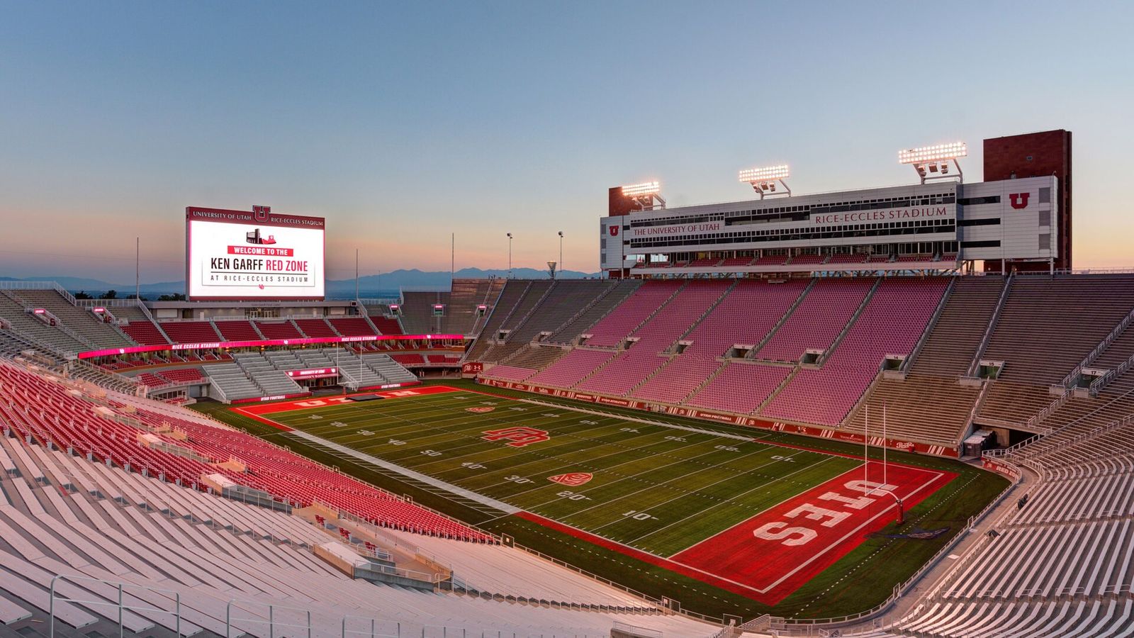 Rice-Eccles Stadium in Salt Lake City